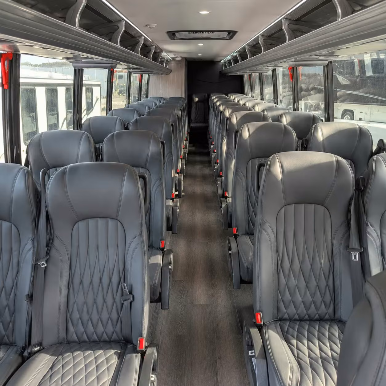 25 passenger minibus inside