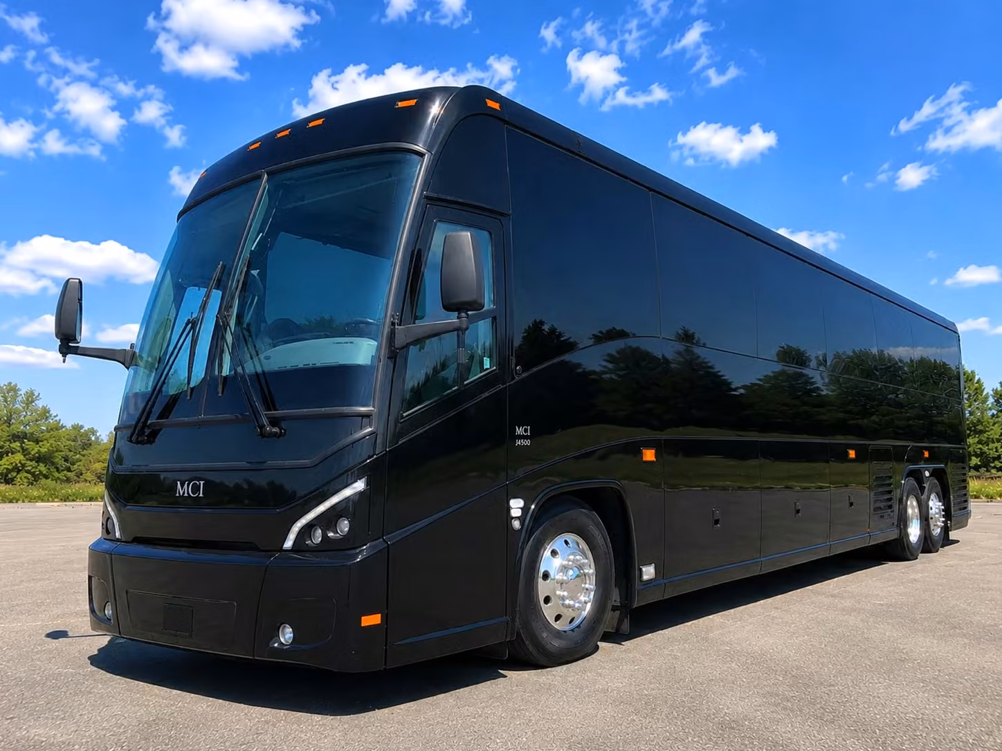 56 passenger charter bus