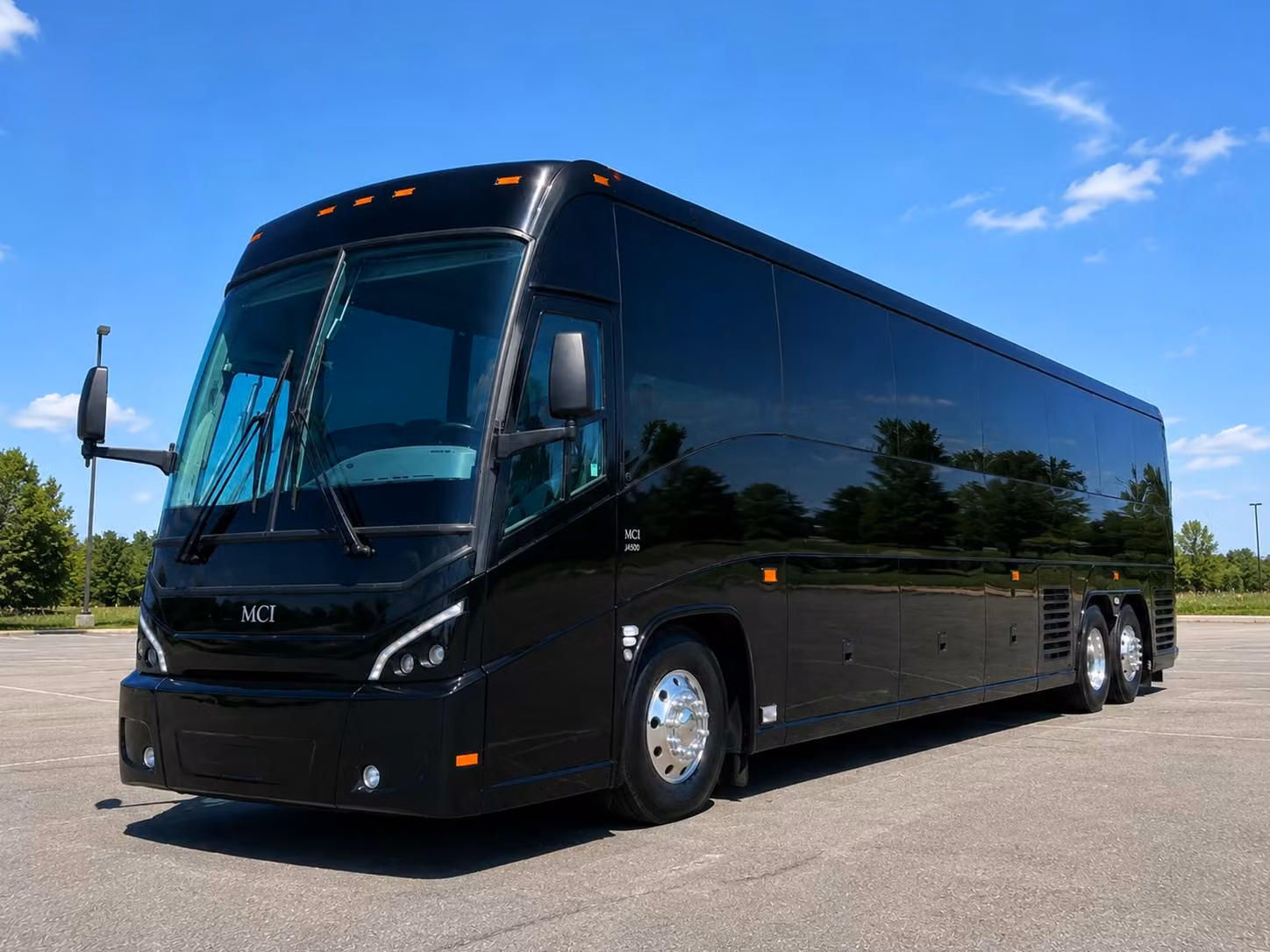 charter bus rentals for visalia weddings and special events