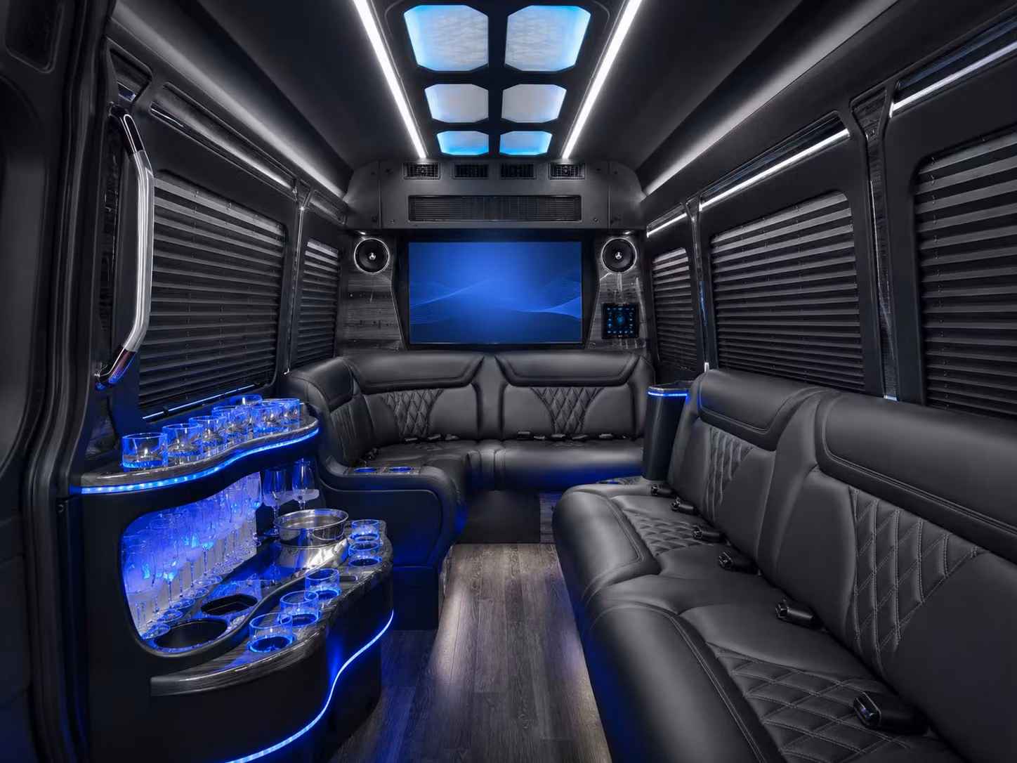corporate commuter shuttles for visalia office parks and business centers