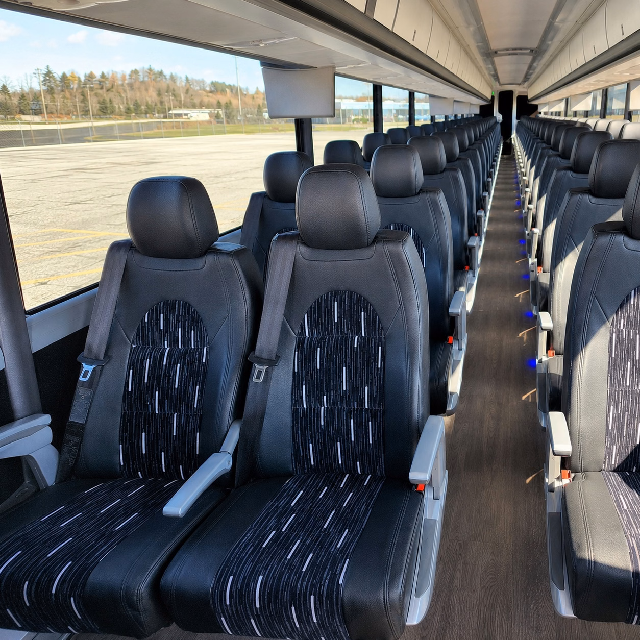 how the day of the week changes bus rental costs in visalia california