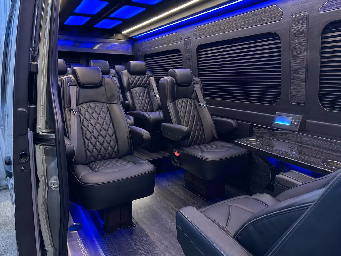sprinter van transportation for groups and events across visalia