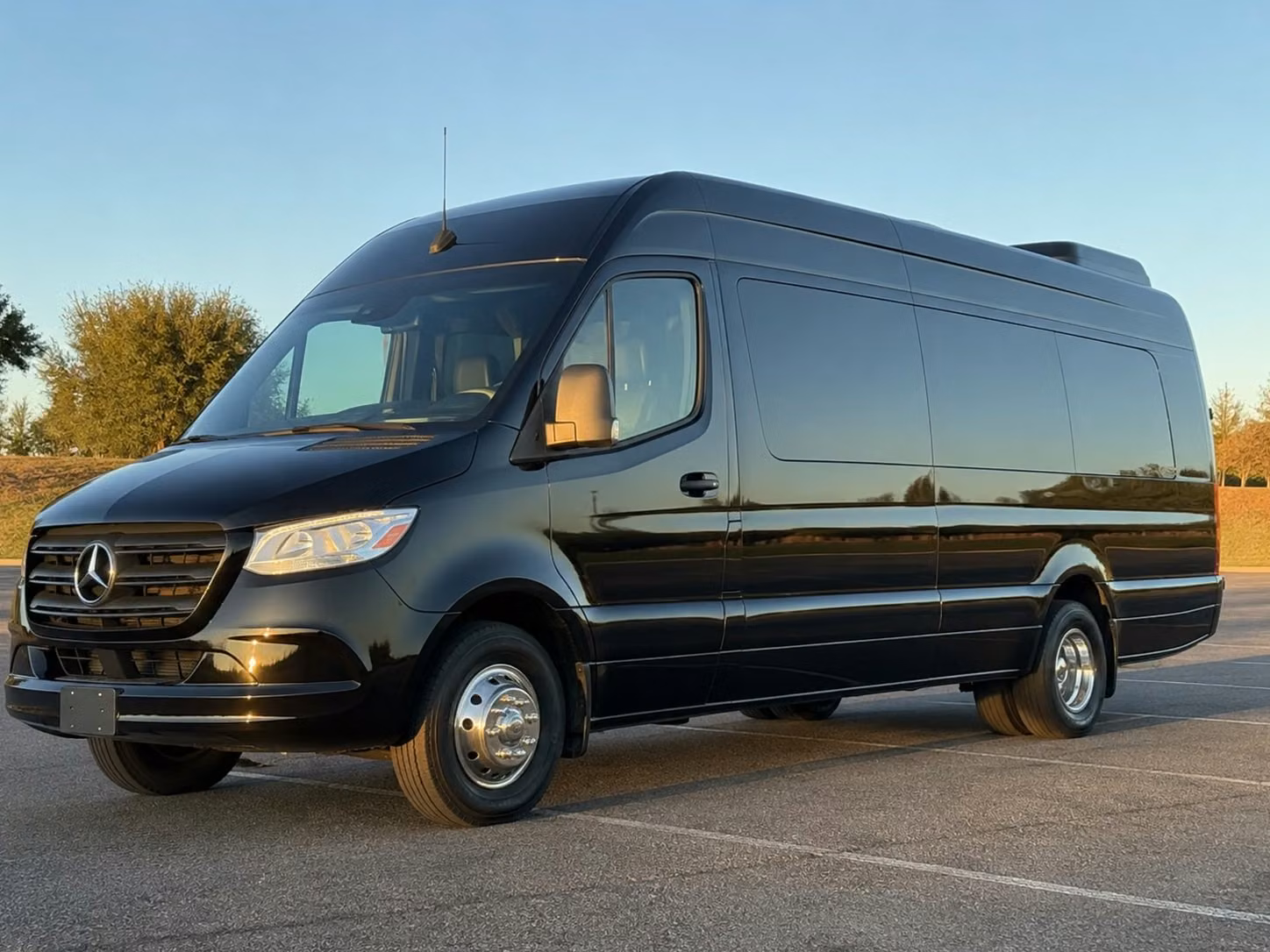 sprinter van with driver