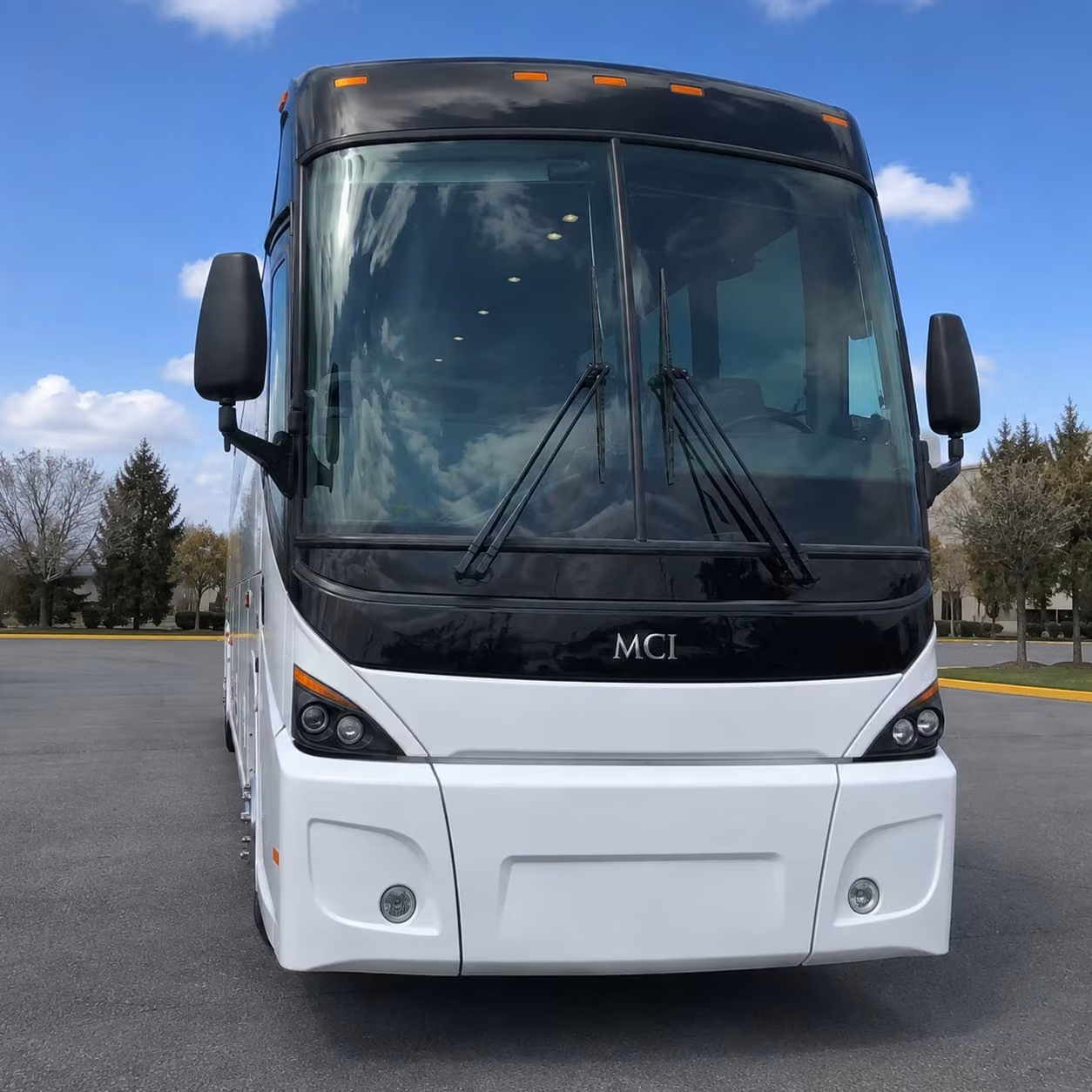 visalia 56 passenger charter bus rental