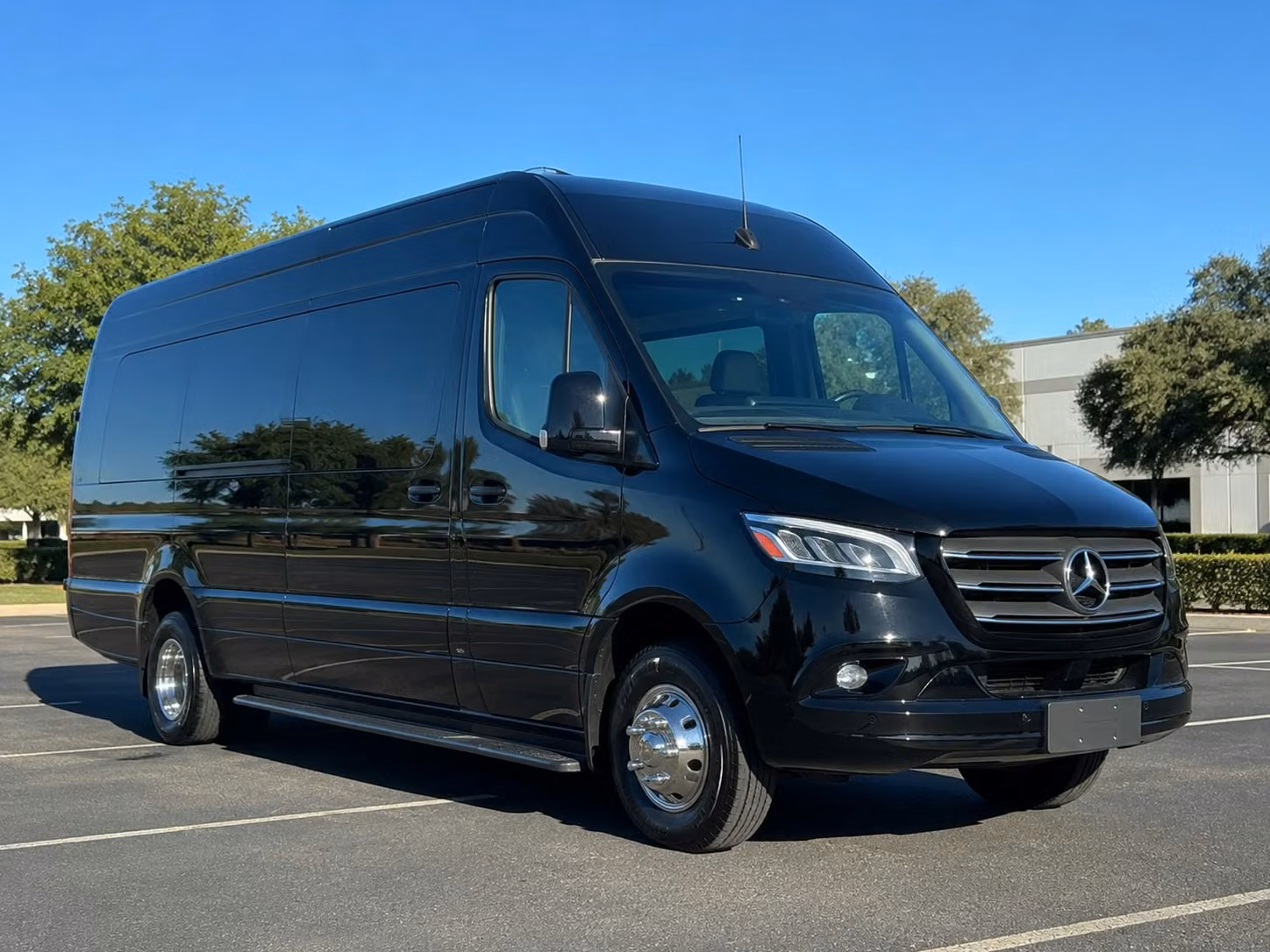 visalia sprinter van rental with driver